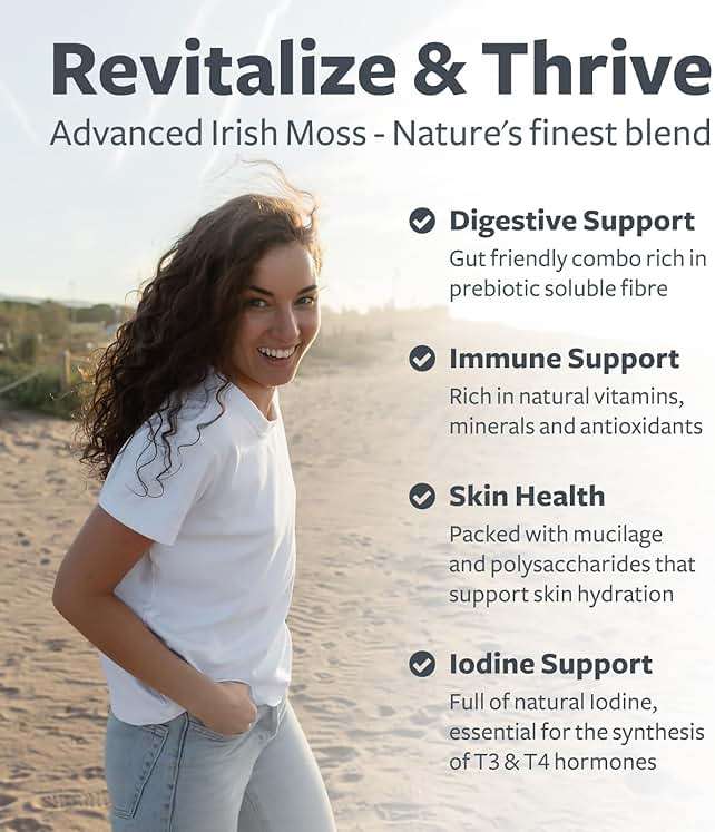 Organic Irish Sea Moss Capsules - Organic Sea Moss Capsules with Bladderwrack Burdock Root and Black Pepper Extract for Enhanced Absorption - Vegan Non-GMO & Made in the USA (1 Month Supply) - Image 3
