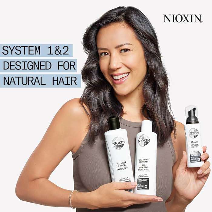 Nioxin System Kit 1, Cleanse, Condition, & Treat the Scalp for Thicker and Stronger Hair, 3 Month Supply + Deep Protect Density Mask, Anti-Breakage Strengthening Treatment for Damaged or Colored Hair - Image 2