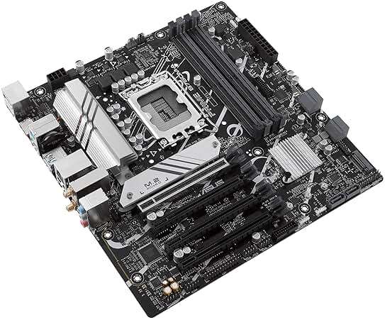 ASUS Prime B760M-A AX LGA 1700(Intel® 12th&13th Gen) microATX Motherboard (PCIe® 4.0, 2xM.2 Slots, DDR5,Realtek 2.5 Gb LAN,WiFi 6, DP,Rear USB 3.2 Gen 2, Front USB 3.2 Gen 1 Type-C®) - Image 4