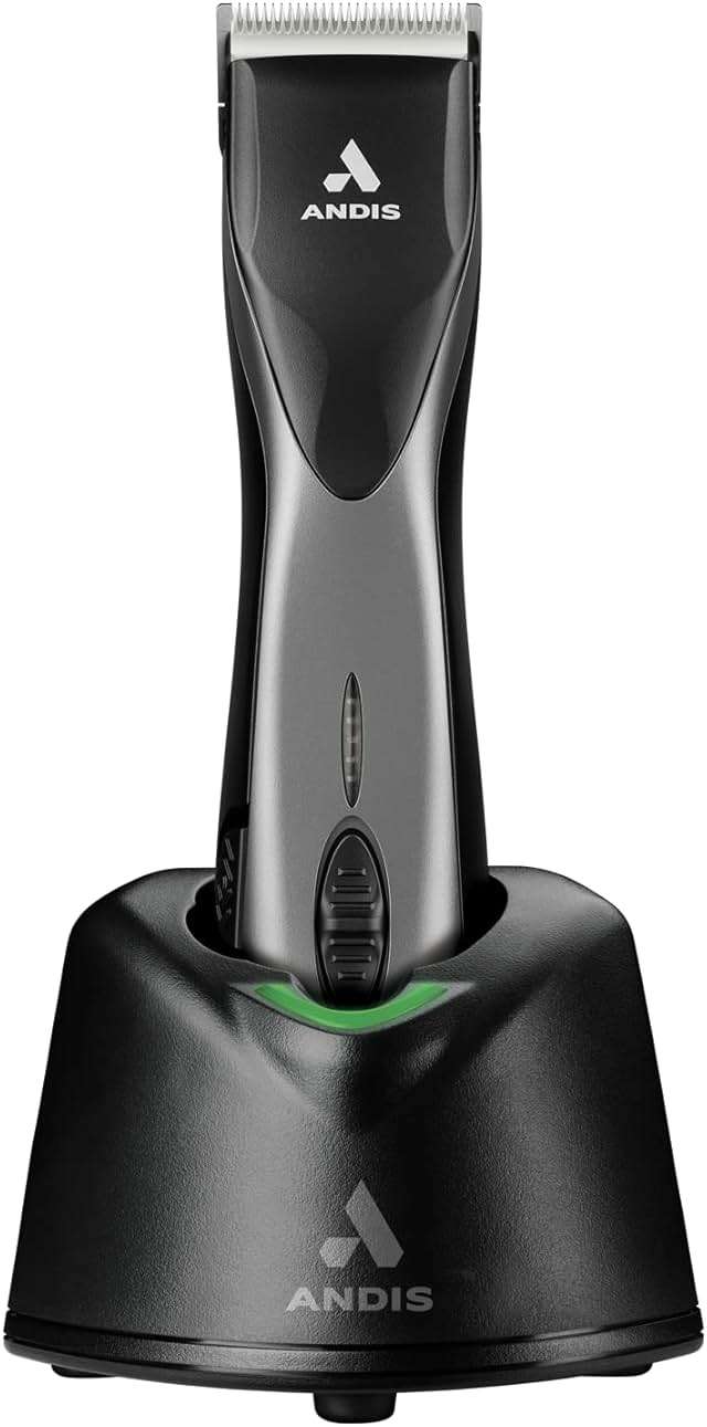 Andis 79160 Supra ZR II Cordless Rechargeable Hair Clipper, Detachable Blade Clipper, Lithium-Ion Powerful Battery, Black - Image 1