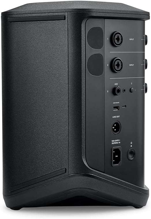 Bose S1 Pro+ All-in-One PA Speaker - Powered, Wireless PA System, Multiple Positioning Options, Ergonomic Carry Handle, Up to 11 Hours of Playtime, Black - Image 3