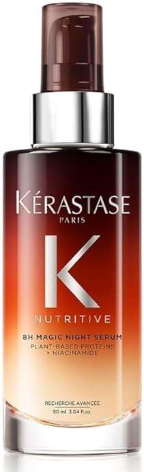 Kerastase Nutritive 8H Magic Night Serum - Overnight Treatment for Dry Hair, Enhances Shine, Nourishes and Reduces Frizz, With Plant-Based Proteins - Image 1