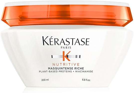 KERASTASE Nutritive Nourishing Mask | Moisturizes and Conditions For Hair With Irisome Complex Masquintense Old Packaging 6.8 Fl Oz - Image 1