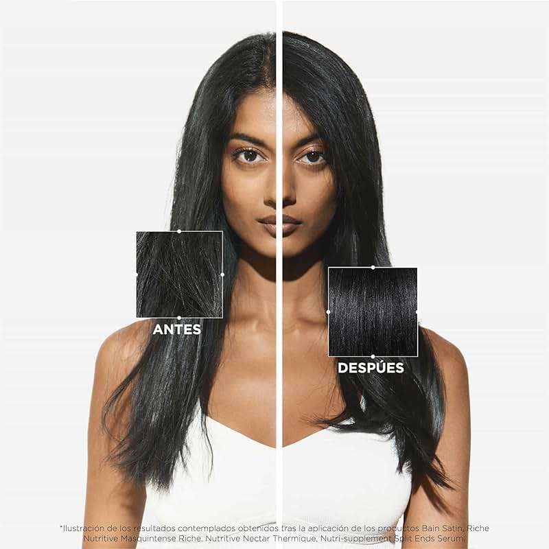 Kerastase Nutritive Lait Vital Hydrating Conditioner For Fine to Medium Dry Hair - Illuminates Shiny Hair and Easily Detangles, With Plant-Based Proteins & Niacinamide - Image 5