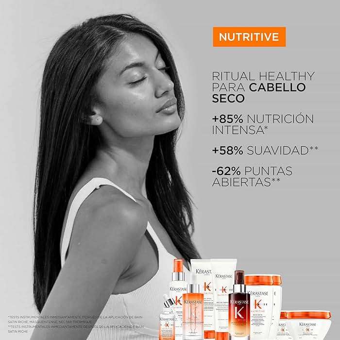 Kerastase Nutritive Lait Vital Hydrating Conditioner For Fine to Medium Dry Hair - Illuminates Shiny Hair and Easily Detangles, With Plant-Based Proteins & Niacinamide - Image 7