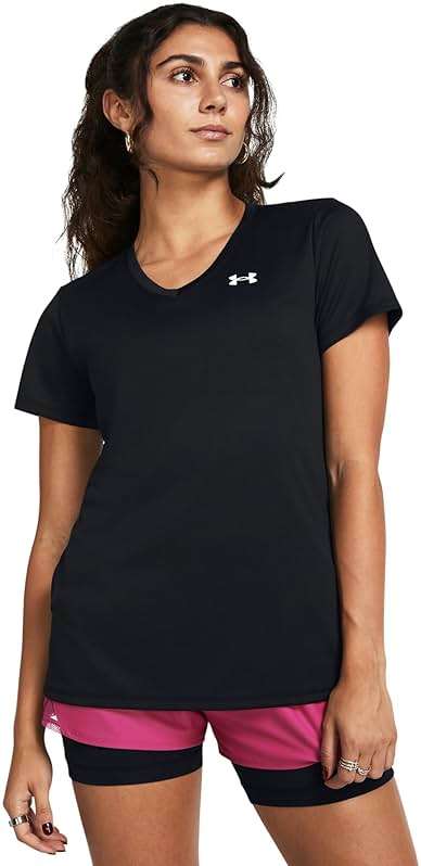 Under Armour Tech Short Sleeve V-Neck Solid - Image 2
