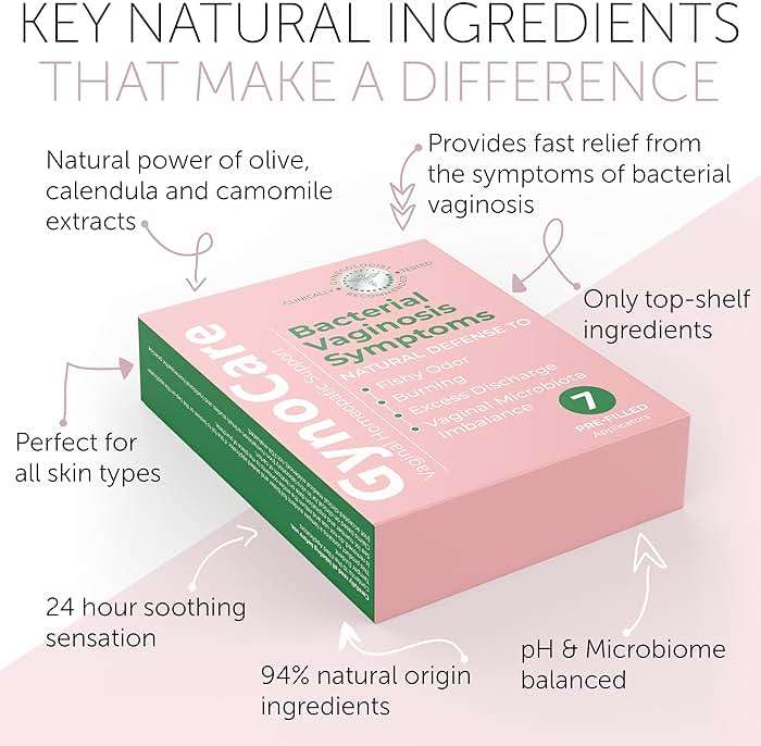 Bacterial Vaginosis Symptoms Relief | BV For Women | Natural Homeopathic Vaginal Ointment for Odor, Itching, BV, and Vaginal Microbiota Imbalance | 7 Pre Filled Applicators - Image 4