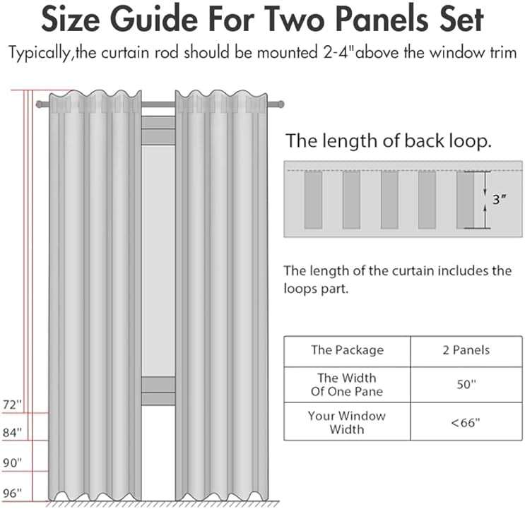MIULEE 100% Blackout Curtains 90 inches Long Linen Curtains & Drapes for Bedroom Back Tab Living Room Darkening Full Black Out Window Curtain Panels Rod Pocket, Beige, 2 Panels Set - Image 8