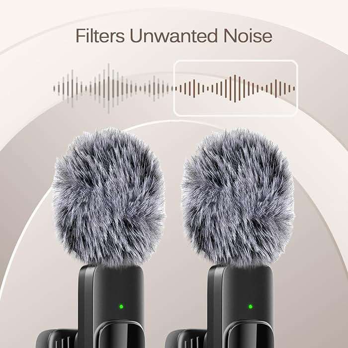 Labstandard Professional Wireless Lavalier Lapel Microphone for iPhone, iPad, mini Video Recording Mic forInterview Video Podcast Vlog YouTube&Livestream, Noise Reduction, Plug &Play - Image 5