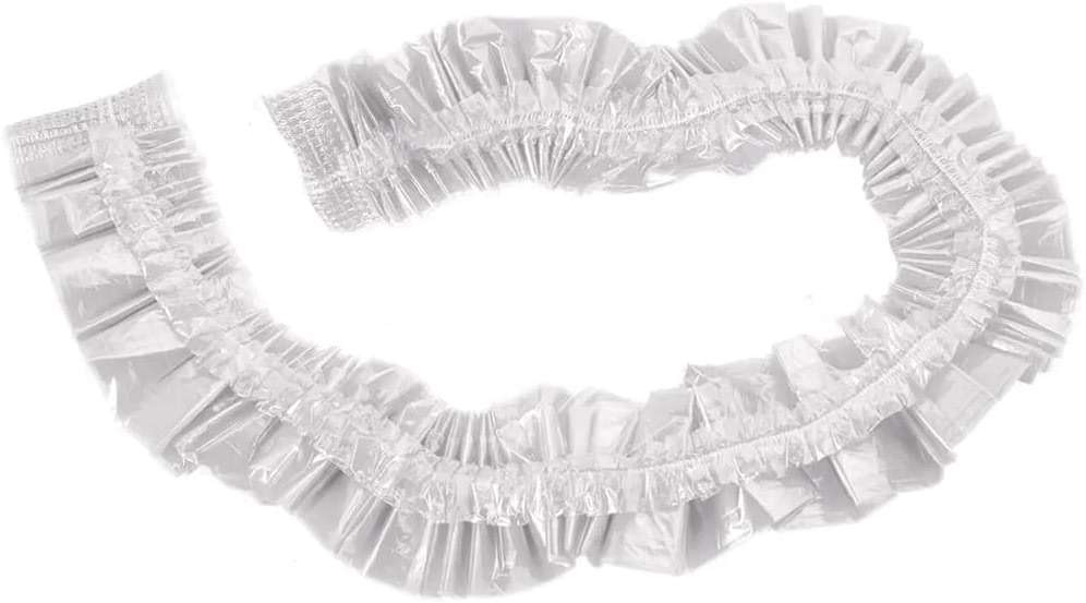 ForPro Professional Collection Spa Liners, Fit All Pedicure Spas, Disposable Pedicure Liners, Clear, 100-Count - Image 4