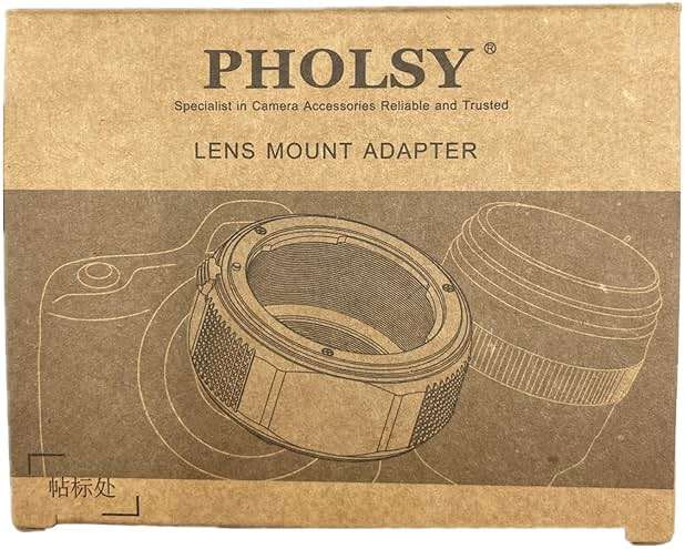 PHOLSY Lens Mount Adapter with Aperture Lever Compatible with Canon FD FL Lens to Canon EOS RF Mount Camera Body for EOS R8, R50, R6 Mark II, R7, R10, R3, R5, EOS R5C, EOS R6, EOS R, EOS RP - Image 7