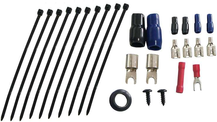 RonDexy Rock Direct True 4 Gauge Car Audio Cable Amp Wiring Kit 2 Channel CCA Power Cable Amplifier Install Wiring Kit - Image 7