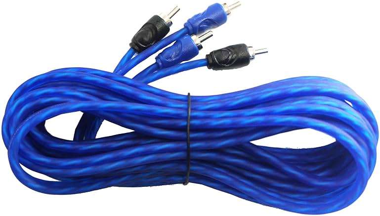 RonDexy Rock Direct True 4 Gauge Car Audio Cable Amp Wiring Kit 2 Channel CCA Power Cable Amplifier Install Wiring Kit - Image 8
