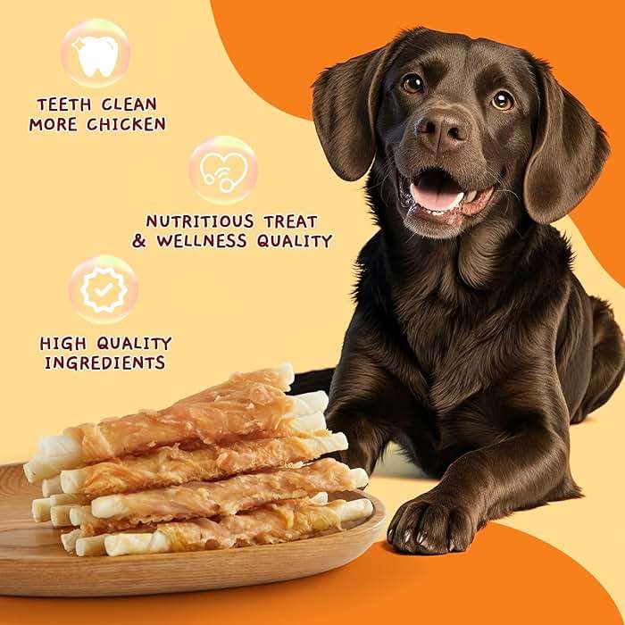 Jungle Calling Dog Treats, Chicken Wrapped Rawhide Sticks for Dogs, Delicious and Nutritious Training Reward Treats and Dog Chews Snacks, 6 oz - Image 6