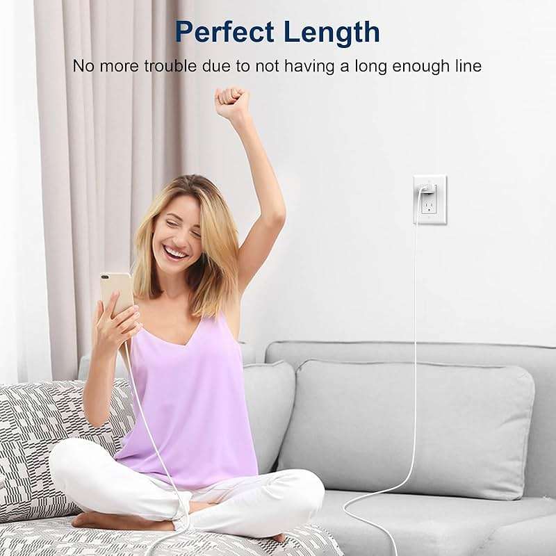 GREPHONE iPhone Charger Fast Charging,20W PD USB C Wall Charger 4 Pack with 6FT Fast Charging Cable - Fast Charger for iPhone 14/14 Pro Max/13/13 Pro/12/12 Pro/11/11 Pro/XS, iPad - Image 7