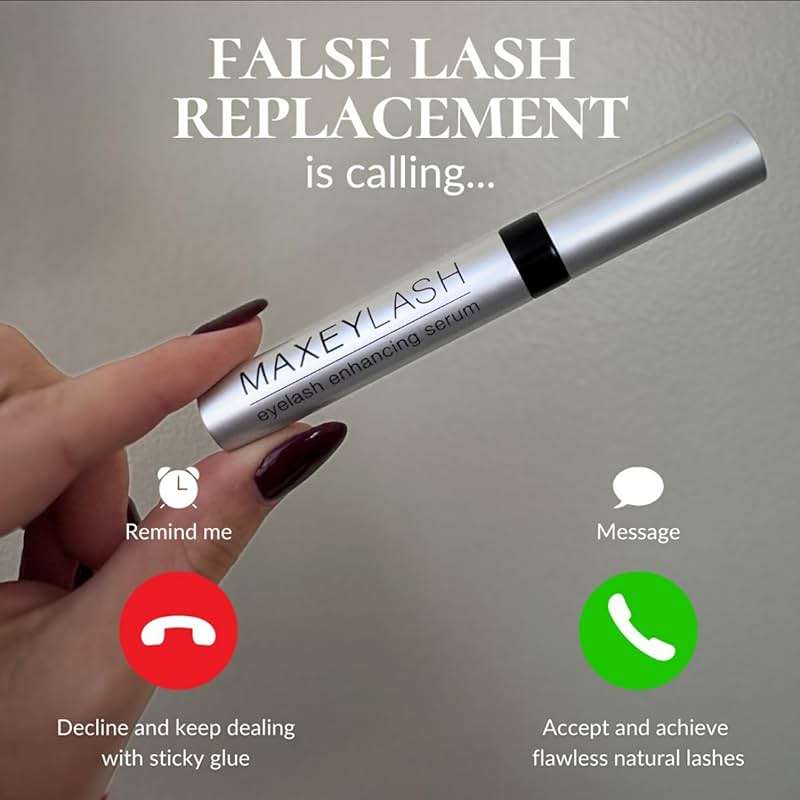 MaxeyLash Eyelash Enhancing Serum – Daily Lash Treatment for the Appearance of Longer, Thicker, Fuller Lashes, Natural Lash Lift Effect – 3.5 mL - Image 8