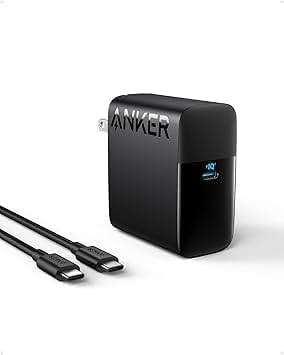 Anker Laptop Charger, Compact and Foldable 100W USB C Charger for MacBook Air, Samsung Galaxy, iPhone 17/16 Series, iPad Pro, and More(5FT USB C Cable Included) - Image 1