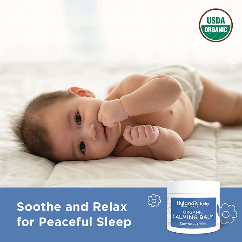 Bundle of Hyland's Baby Organic Calming Balm and Organic Daytime and Nighttime Oral Soothing Gel Combo Pack - Image 2