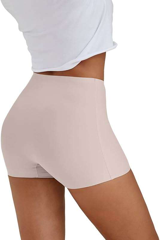 SHARICCA BoyShorts Panties for Women Seamless Soft Boy Shorts Underwear Short Boxer Briefs Anti Chafing Multiple Pack - Image 3