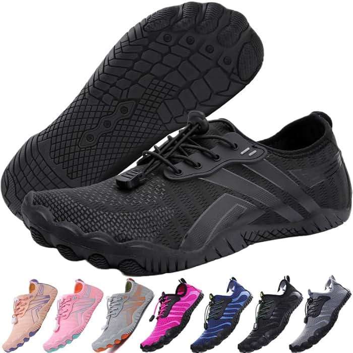 Water Shoes Mens Women Barefoot Shoes Quick Dry Aqua Outdoor Sports for Swim Pool Beach Surf Walk Water Yoga River Lake Hiking Kayaking - Image 1