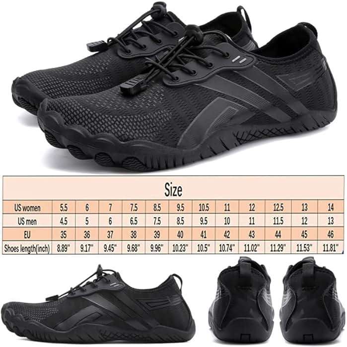 Water Shoes Mens Women Barefoot Shoes Quick Dry Aqua Outdoor Sports for Swim Pool Beach Surf Walk Water Yoga River Lake Hiking Kayaking - Image 7