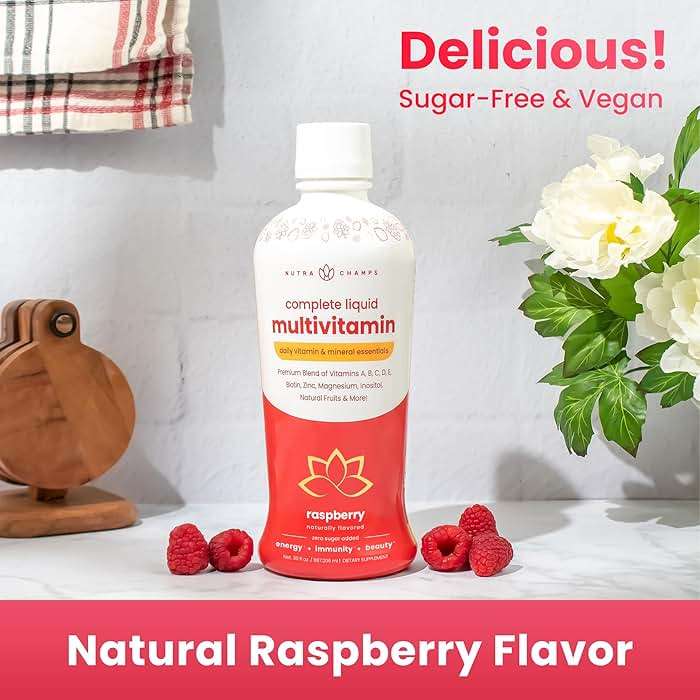 NutraChamps Complete Liquid Multivitamins | No Added Sugar | Vitamins for Women, Men & Kids | Vegan Liquid Vitamin Multimineral Supplement | Energy, Immunity & Beauty - Image 2