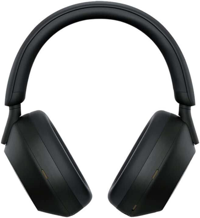 Sony WH-1000XM5 Noise Canceling Wireless Over-Ear Headphones (Black) & Case - Image 2