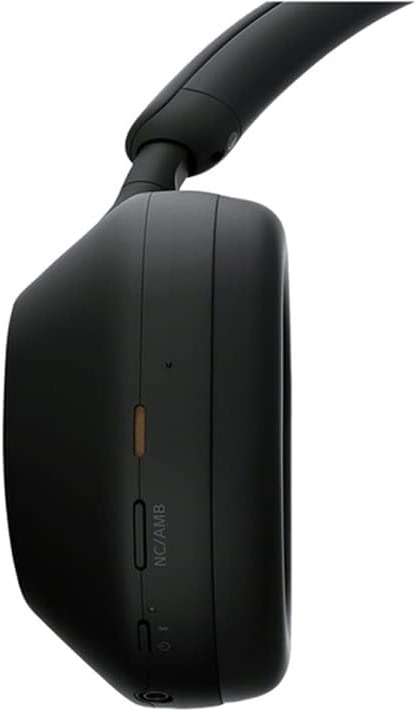 Sony WH-1000XM5 Noise Canceling Wireless Over-Ear Headphones (Black) & Case - Image 5