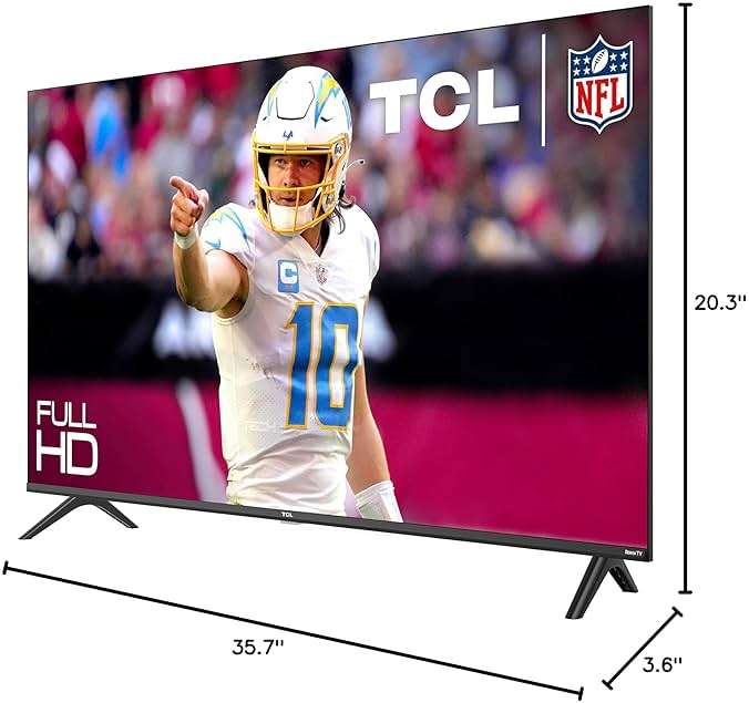 TCL 40-Inch Class S3 1080p LED Smart TV with Roku TV (40S350R, 2023 Model), Compatible with Alexa, Google Assistant, and Apple HomeKit Compatibility, Streaming FHD Television,Black - Image 18