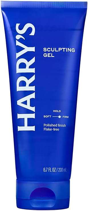 Harry's Hair Gel for Men, Hair Gel with Firm Hold & Polished Finish, 6.7 Fl Oz, 3 Pack - Image 2