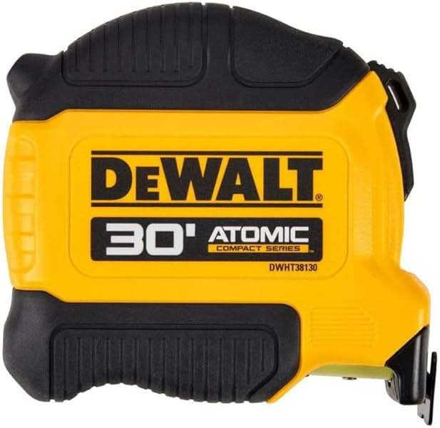 DEWALT Atomic Compact Series 30 ft. Tape Measure (DWHT38130S) - Image 1