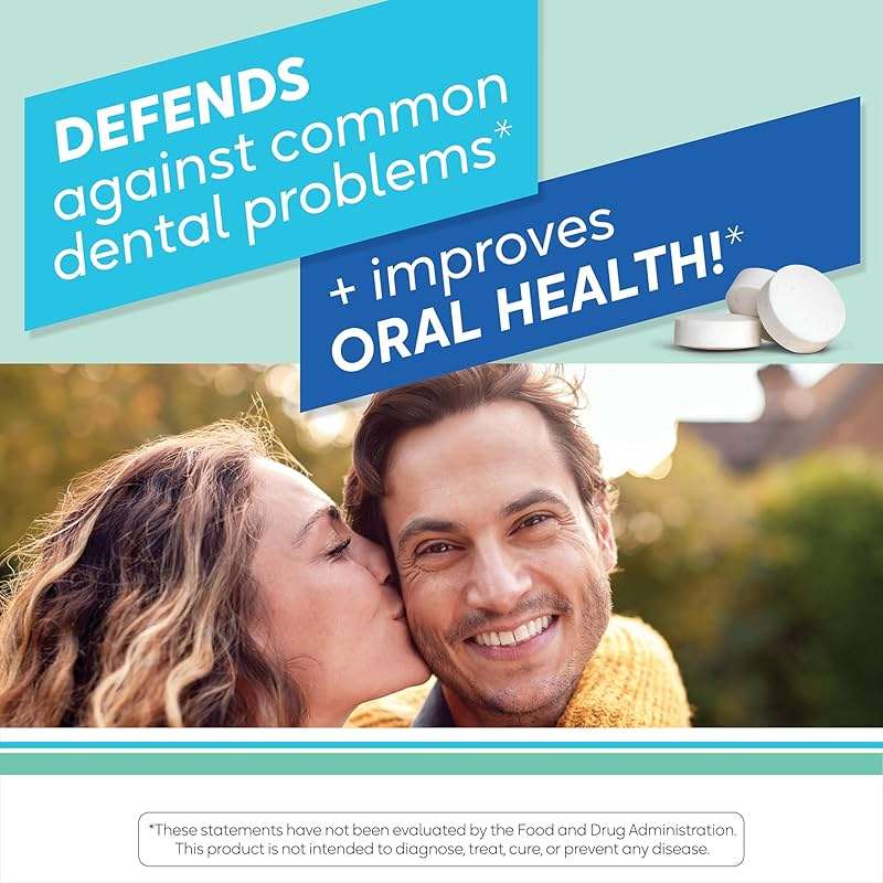 BioGaia Prodentis | Oral Probiotics | Promotes Healthy Gums & Teeth | Defends Against Bad Breath & Dental Problems | Improves Oral Health | Apple Flavored | 30 Dental Probiotic Lozenges - Image 5