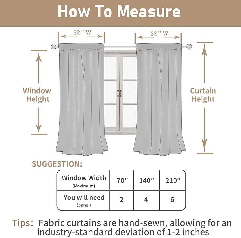 LAMIT Natural Ivory Semi Sheer Linen Curtains 84 inch Long, Cream White Light Filtering Living Room Panels Back Tab and Rod Pocket Neutral Drapes for Bedroom/Farmhouse, 2 Panels, 52 x 84 Inch - Image 3