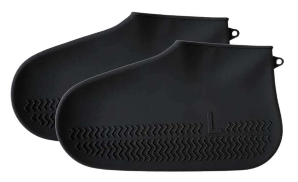 Waterproof Shoe Covers for Kids, Women & Men. Reusable, Anti-Slip, Dustproof & Rainproof Silicone Rubber Overshoes, Rain Footwear Protectors, Outdoor, Cycling, Biking, Walking. Sustainable & BPA Free. - Image 1