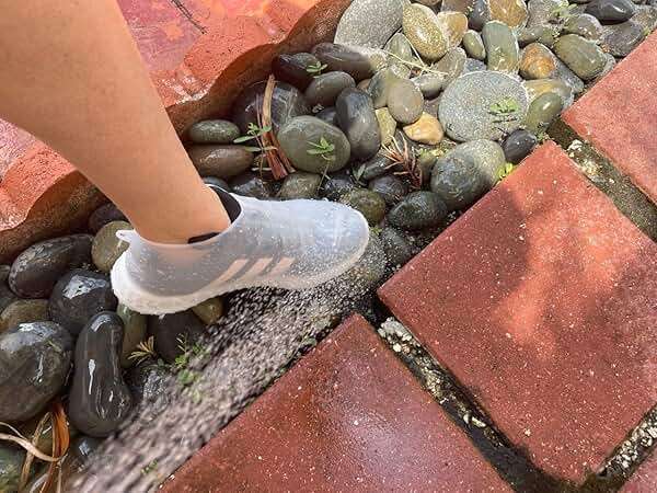 Waterproof Shoe Covers for Kids, Women & Men. Reusable, Anti-Slip, Dustproof & Rainproof Silicone Rubber Overshoes, Rain Footwear Protectors, Outdoor, Cycling, Biking, Walking. Sustainable & BPA Free. - Image 3
