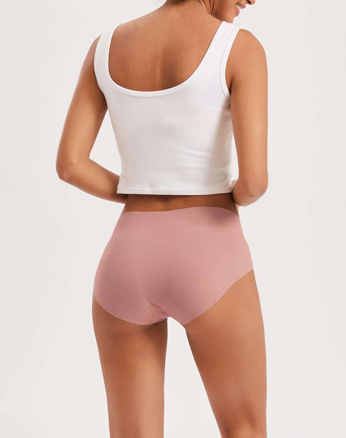 INNERSY Women's Seamless No Show Hipster Panties Invisible Light Underwear 3-Pack - Image 4