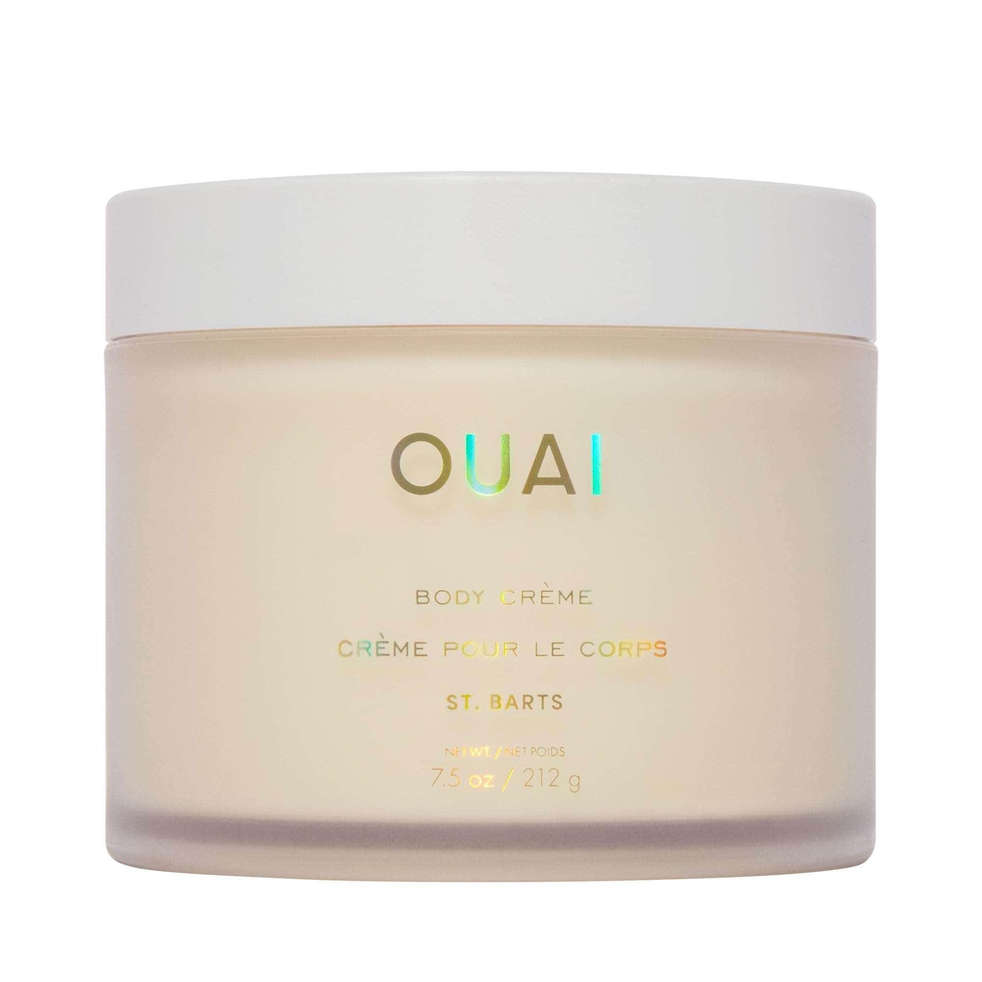OUAI Body Cream, St. Barts - Hydrating Whipped Body Cream with Cupuaçu Butter, Coconut Oil and Squalane - Softens Skin and Delivers Healthy-Looking Glow - Sulfate-Free Skin Care (7.5 Oz) - Image 1