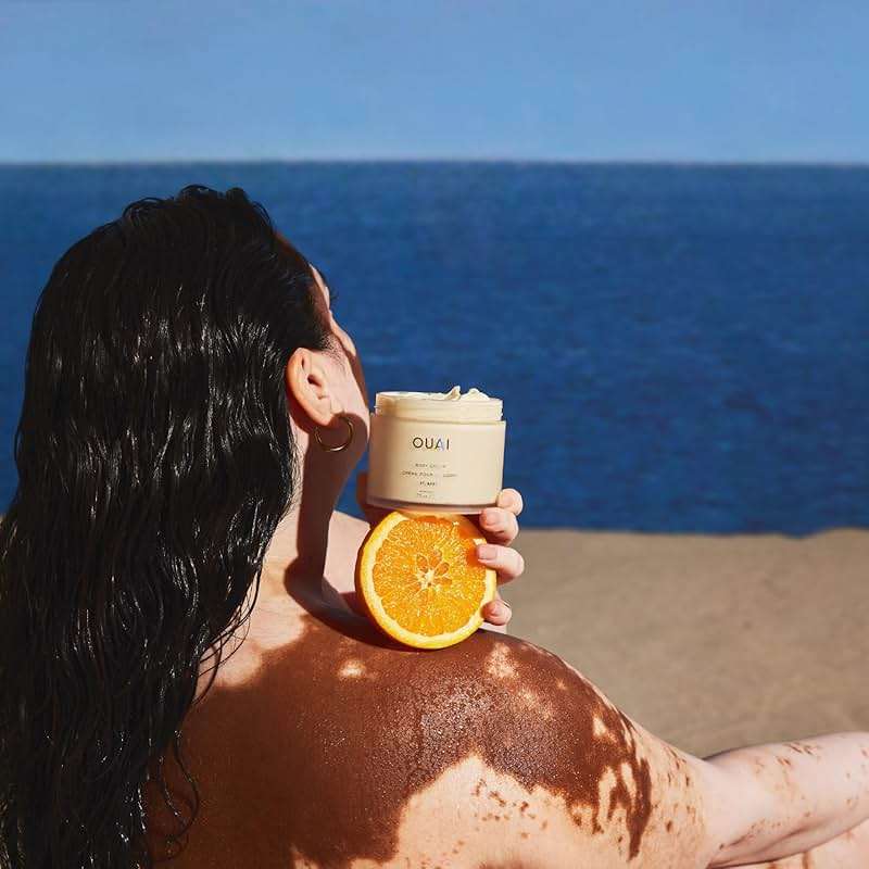 OUAI Body Cream, St. Barts - Hydrating Whipped Body Cream with Cupuaçu Butter, Coconut Oil and Squalane - Softens Skin and Delivers Healthy-Looking Glow - Sulfate-Free Skin Care (7.5 Oz) - Image 5