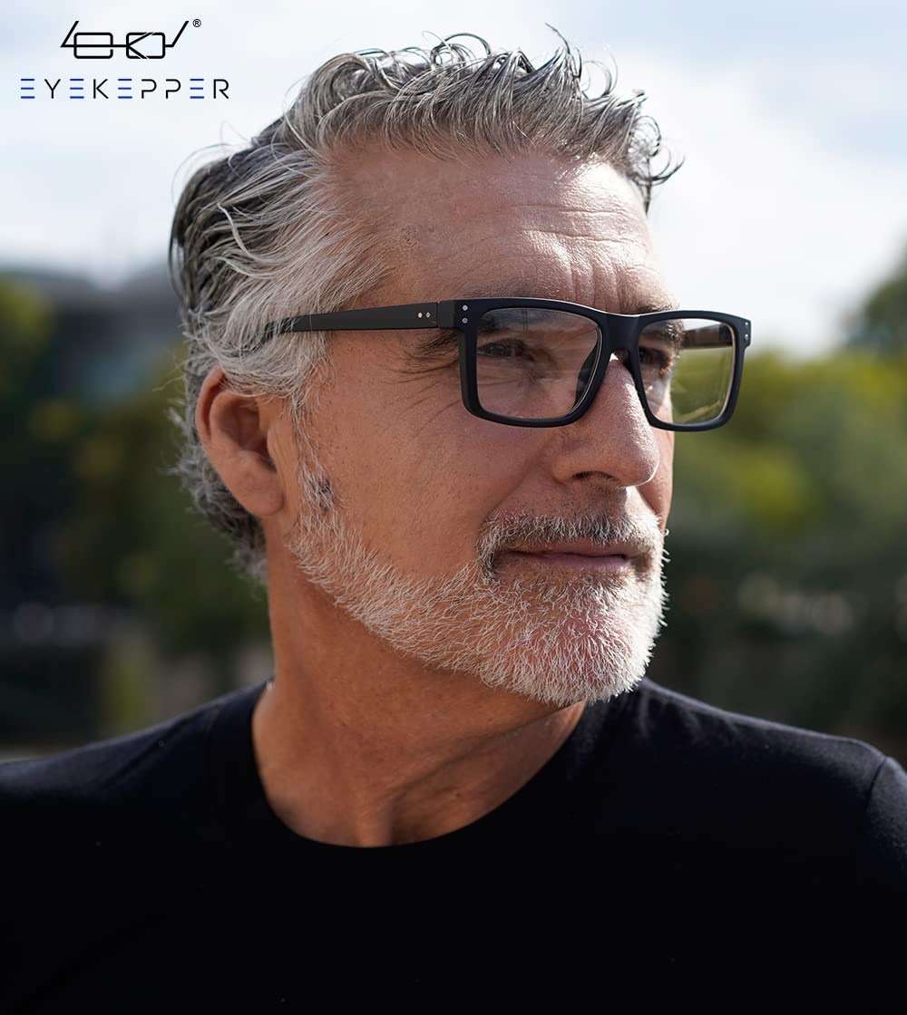Eyekepper Oversized Reading Glasses Square Large Frame Readers for Men and Women - Image 2