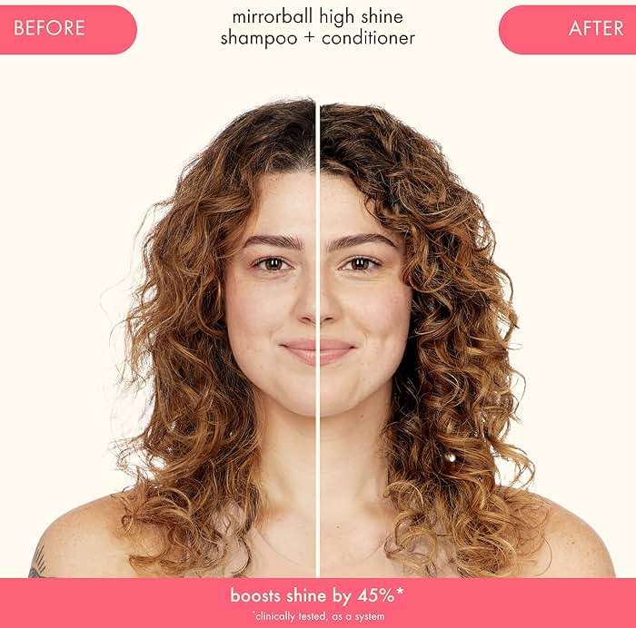 amika mirrorball high shine + protect antioxidant conditioner - Image 5
