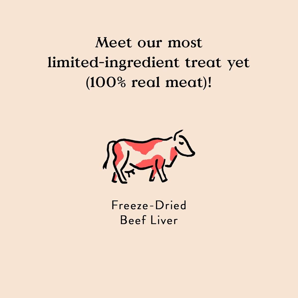 Bocce's Bakery Beef Liver Freeze-Dried Treats, 3 oz, All-Natural, Made in USA, Dog Treats - Image 2