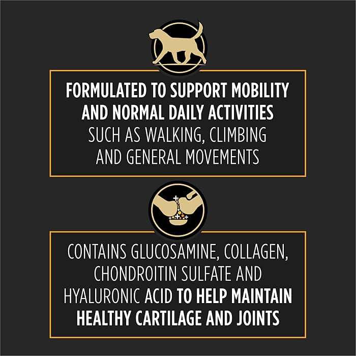 Pro Plan Veterinary Diets Joint Care Small Breed Dog Joint Supplement with Glucosamine Chondroitin Collagen and Hyaluronic Acid for Mobility Support, 30 Count - Image 3