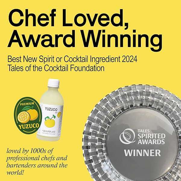 YUZUCO Yuzu super juice (13 Ounces, Pack of 1) – Award-Winning Japanese Yuzu Juice Blend with Lively Citrus Notes, Crafted Specifically for Cocktails, Vinaigrettes & Marinades. HPP-Treated for Freshness. Sustainably Sourced from Japan, Bottled in California. - Image 6