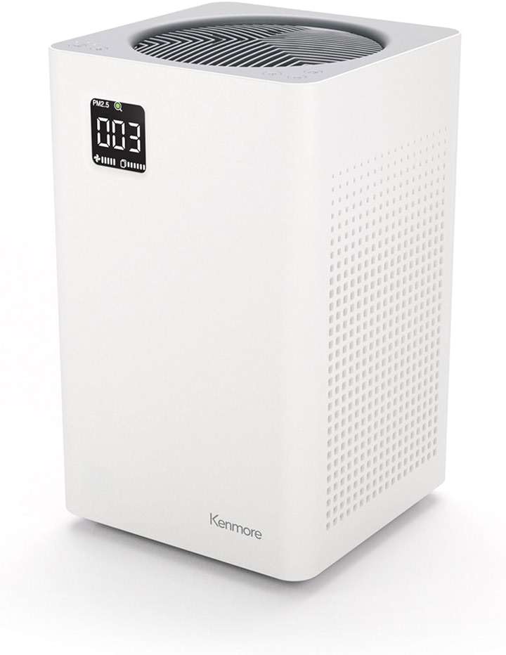 Kenmore PM2010 Air Purifiers with H13 True HEPA Filter, Covers Up to 1200 Sq.Foot, 24db SilentClean 3-Stage HEPA Filtration System, 5 Speeds for Home Large Room, Kitchens & Bedroom, PM2010 - Image 1