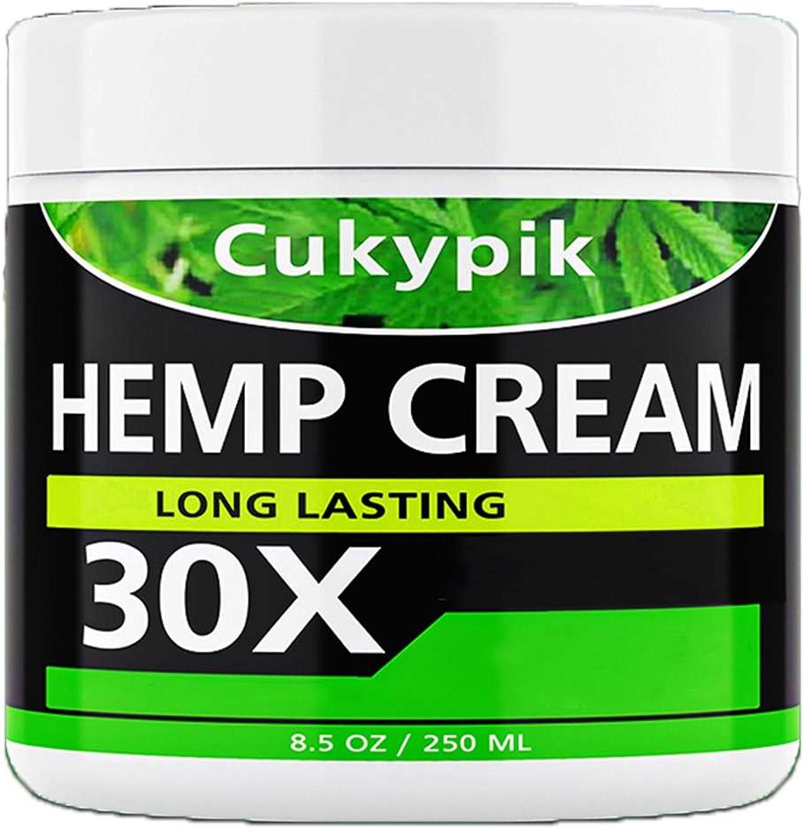 JUYIHEAL Hemp Cream 8.5oz, Natural Soothing Topical Cream, with Arnica,MSM, Turmeric, Menthol, Aloe - Image 2