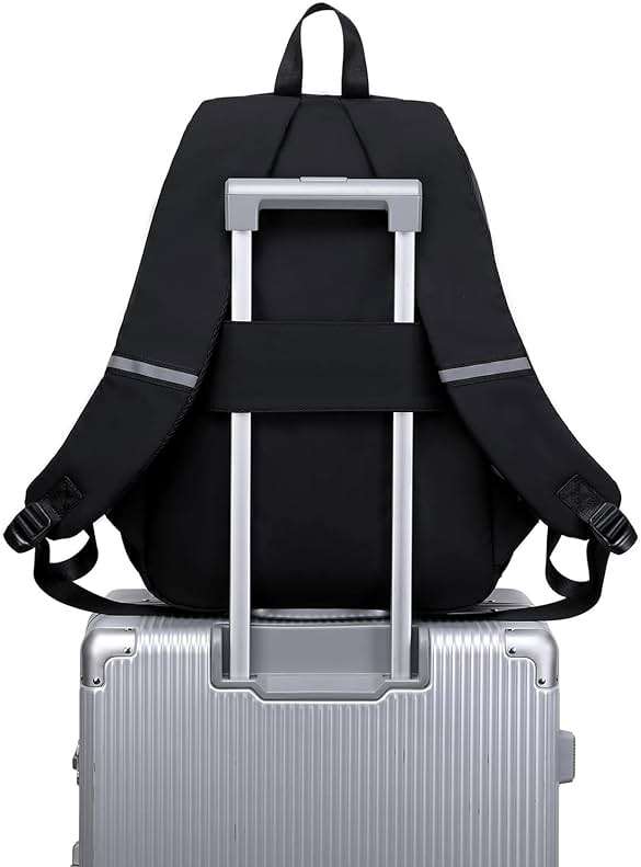 abshoo Big Student Laptop Backpack For College Women Middle High School Teen Girls Bookbag Travel Daypack (Black) | For College - Image 8