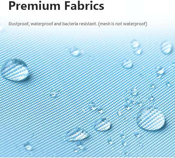 LANSKLBD 8 Set Packing Cubes for Suitcases Travel Luggage Packing Organizers,Travel Essentials Accessories Luggage Organizer with Shoe Bag Tioletry/Laundry Bag (light blue) - Image 5