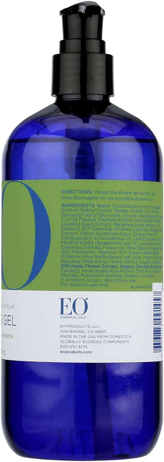 Eo, Shower Gel Jasmine Verbena, 16 Fl Oz - Image 5
