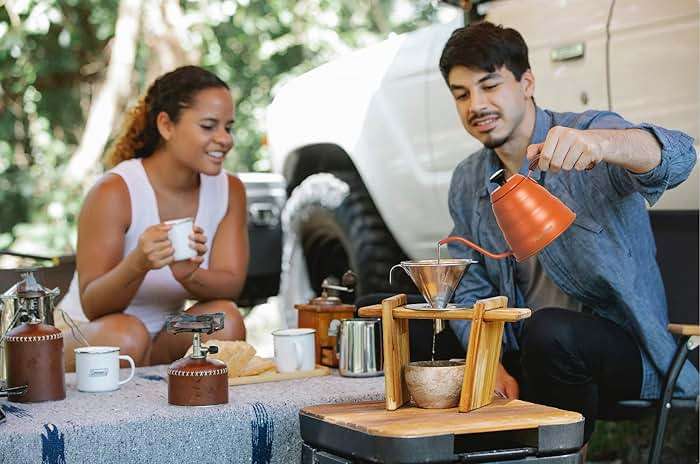 Fooikos Gooseneck Kettle with Thermometer for Pour Over Coffee & Tea, 42 fl oz, Premium Stainless Steel, Accurate Temperature Control, Ideal Spout for Precision Pouring, Compatible with Stovetops - Image 8