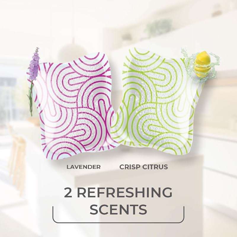 O-Cedar EasyWring Microfiber Spin Mop and Bucket Cleaning System + Citrus and Lavender Pacs (Variety Pack) - Image 3